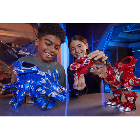 Armorsaurs Armor Up Dinosaur Triceratops Cobalt