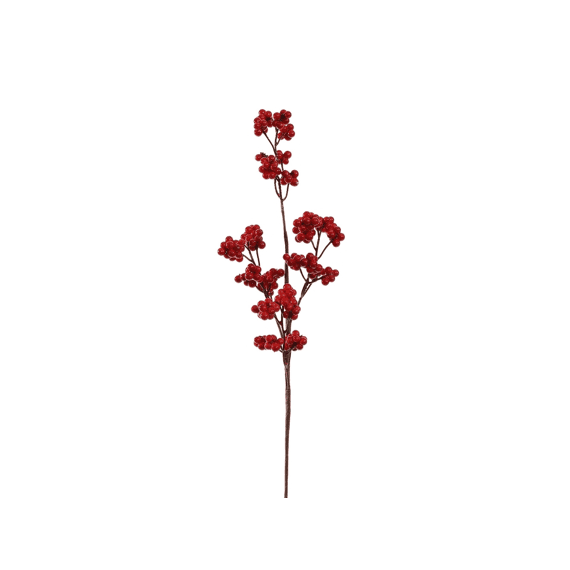 Berry Spray 55cm Red