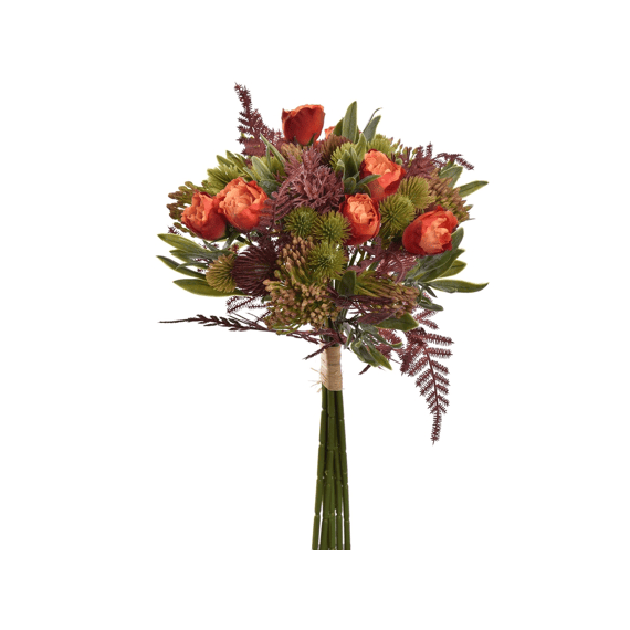 Rose Thistle Bundle 35cm Orange