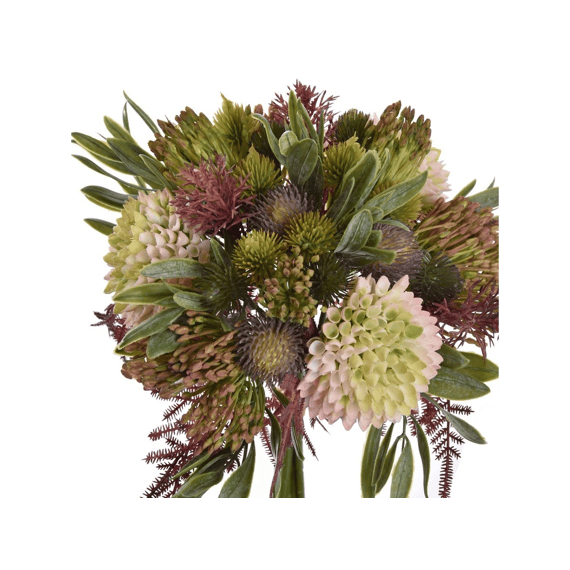 Dahlia Thistle Bundle 35cm Cream Pink