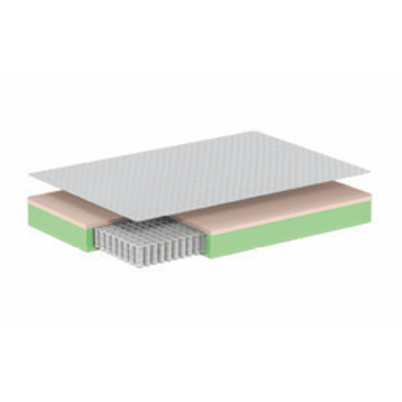 Vipack Matras Premium Pocketveer+traagschuim 140x200x19