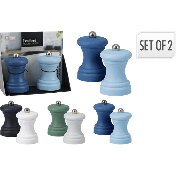 Peper En Zout Molen Set 3 Assortiment