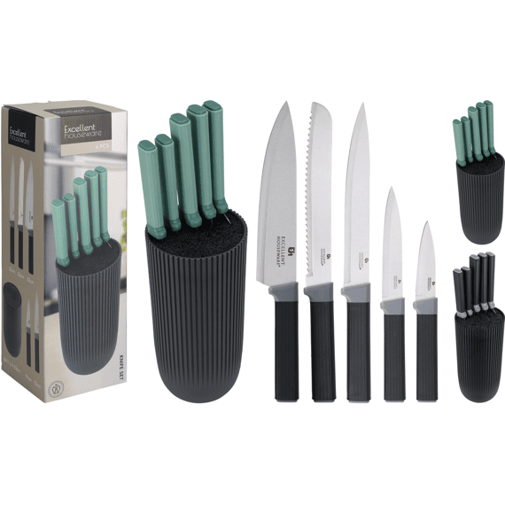 Messenset Van 5sts Rvs Met Pp Assortiment