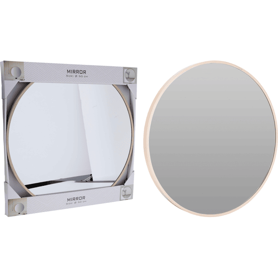Spiegel Aluminium 50 Cm