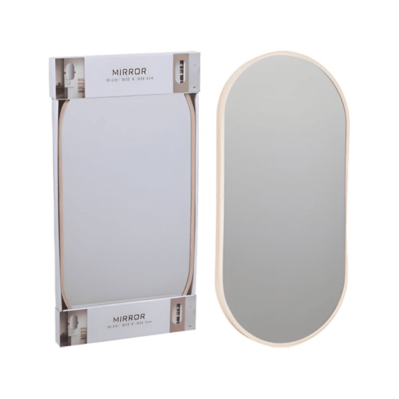 Spiegel Aluminium 30x60 Cm Lichthout