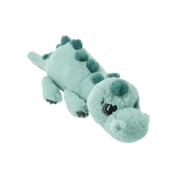 Dino World Knuffel Dino Liggend Lichtgroen 50cm