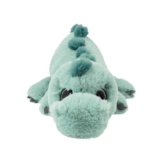Dino World Knuffel Dino Liggend Lichtgroen 50cm