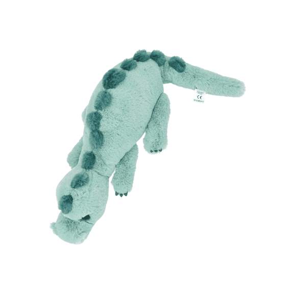 Dino World Knuffel Dino Liggend Lichtgroen 50cm