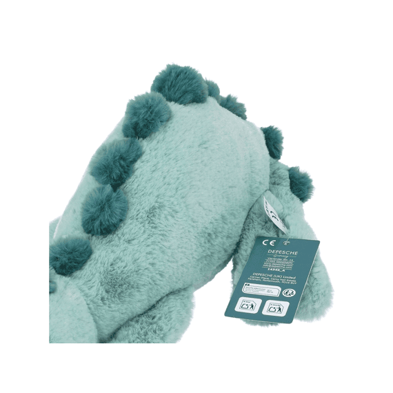Dino World Knuffel Dino Liggend Lichtgroen 50cm