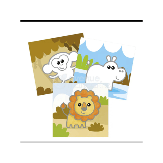 Kleurboek Graffy Easy Wilde Dieren