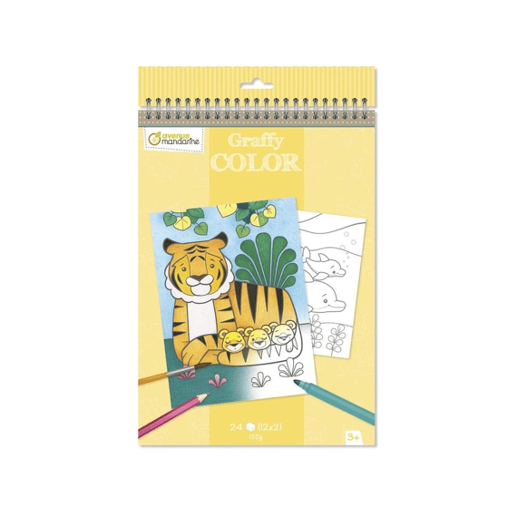Kleurboek Graffy Color Moeder/baby