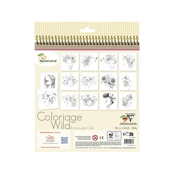 Kleurboek Emanuelle Colin Wild 1