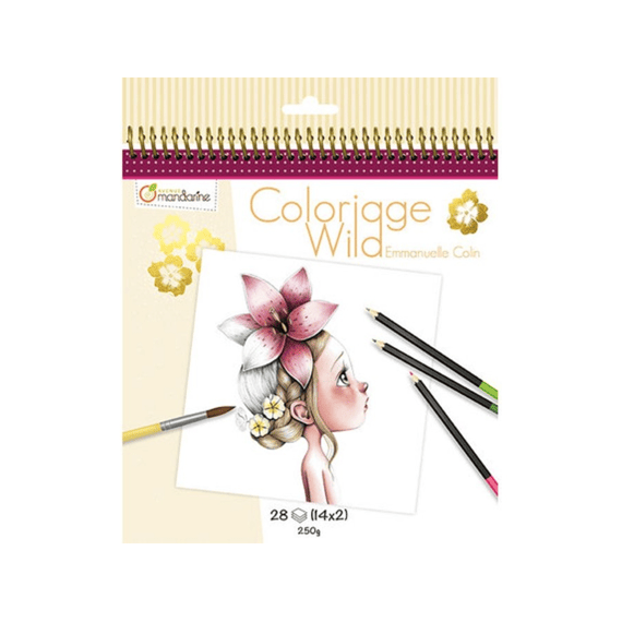 Kleurboek Emanuelle Colin Wild 1