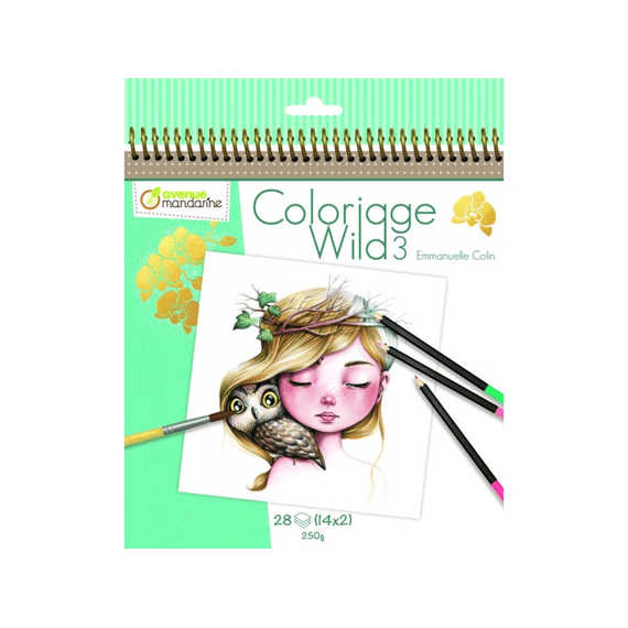 Kleurboek Emanuelle Colin Wild 3
