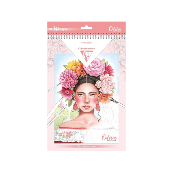 Kleurboek Odelia A4 Vrouwen