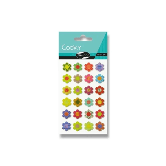 Stickers Cooky Bloemen