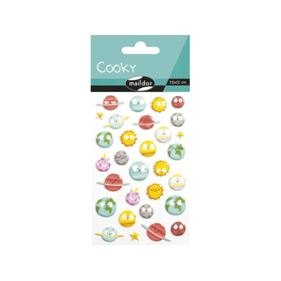 Stickers Cooky Planeten