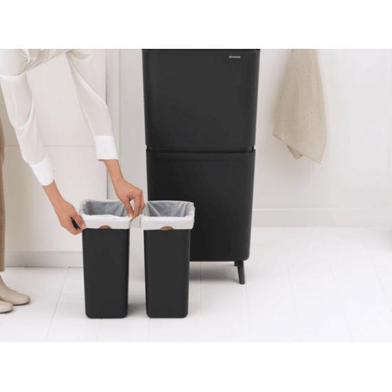Sortup Recycle Hi Afvalemmer 25 + 10 + 10 Liter Dark Grey