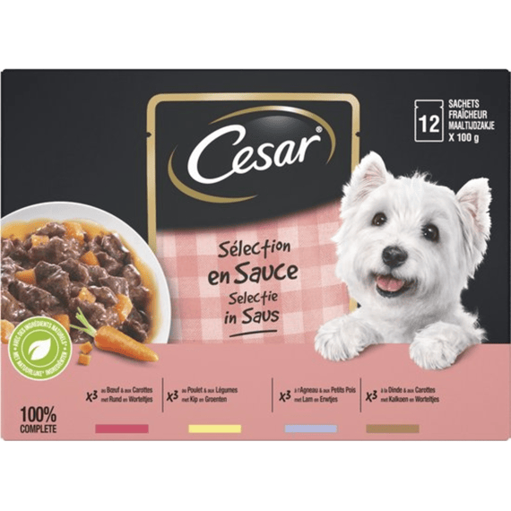 Cesar Pouch Multipack 8x150g