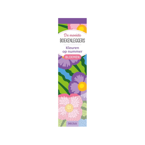 De Mooiste Kleurboekenleggers Kleuren Op Nummer Bloemen
