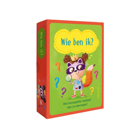 Raadspel Met Kaarten Wie Ben Ik?