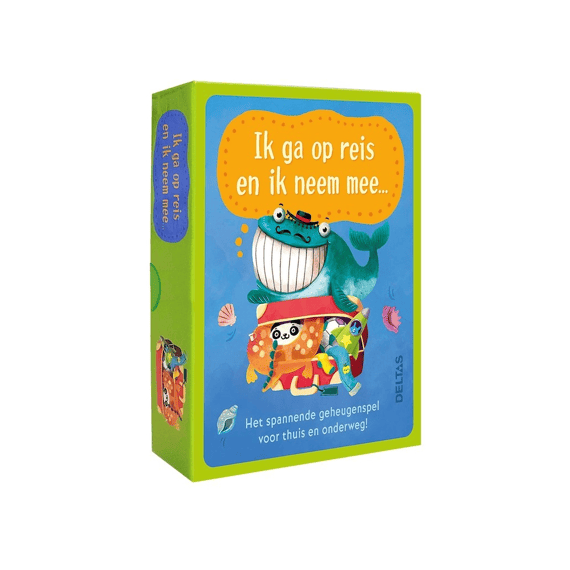 Raadspel Met Kaarten Ik Ga Op Reis En Ik Neem Mee...