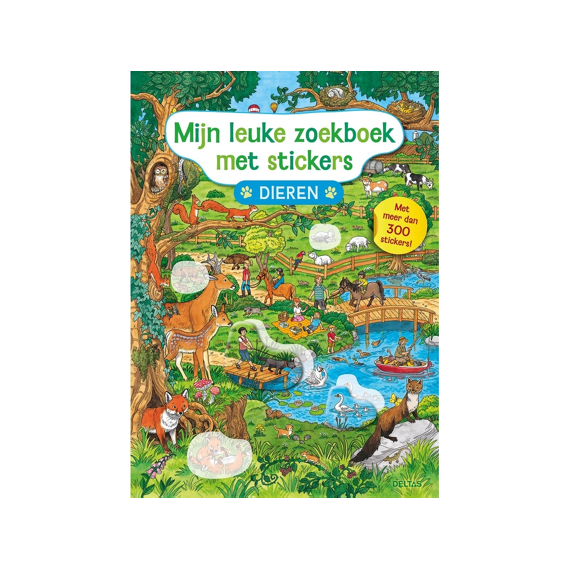 Mijn Leuke Zoekboek Met Stickers Dieren