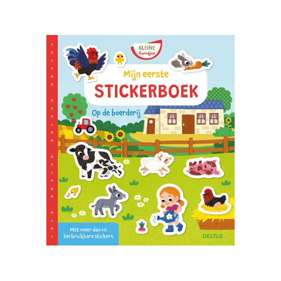 Mijn Eerste Stickerboek Kleine Handjes Op De Boerderij