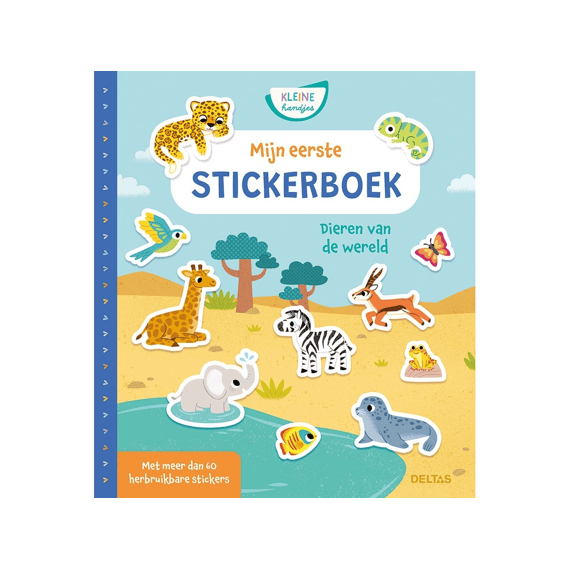 Mijn Eerste Stickerboek Kleine Handjes Dieren Van De Wereld