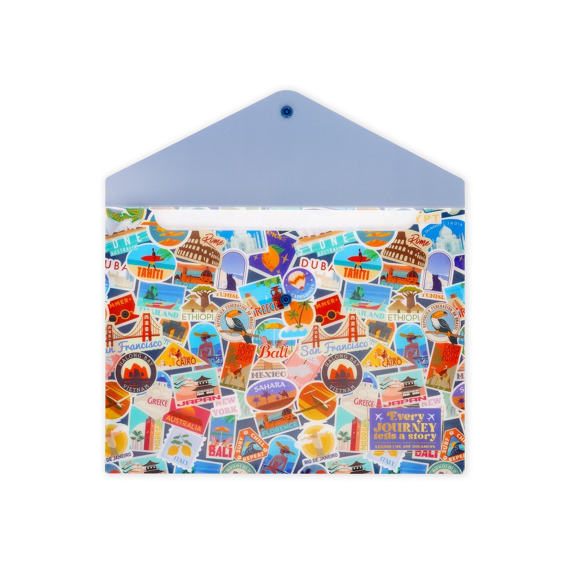 Legami Mapje Fold & Order Travel Stickers