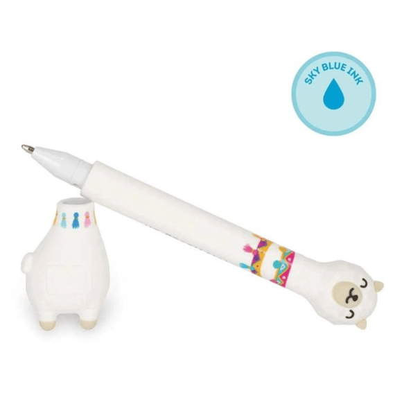 Legami Balpen Licht Blauw Stand-ink Ovation Llama