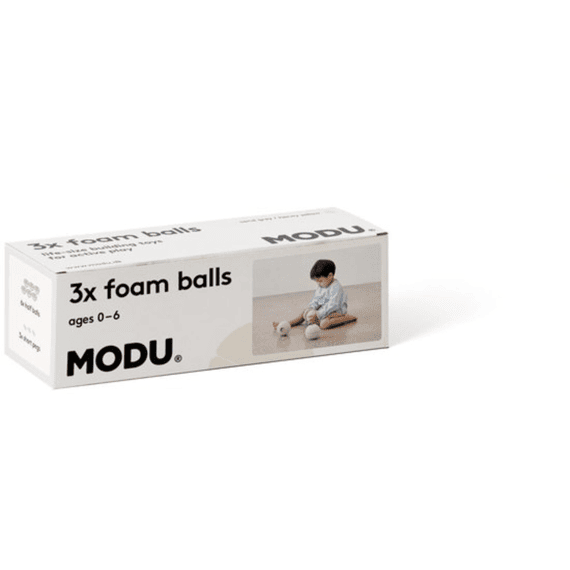 Modu Foam Bal Sand Grey Honey Yellow 3 Stuks