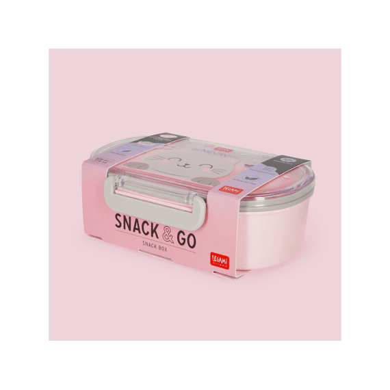 Legami Snackbox Snack & Go Kitty 500ml