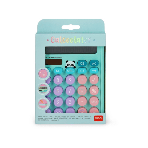 Legami Zakrekenmachine Calcoolator Panda