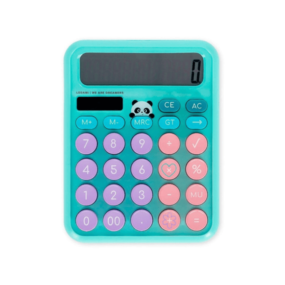 Legami Zakrekenmachine Calcoolator Panda