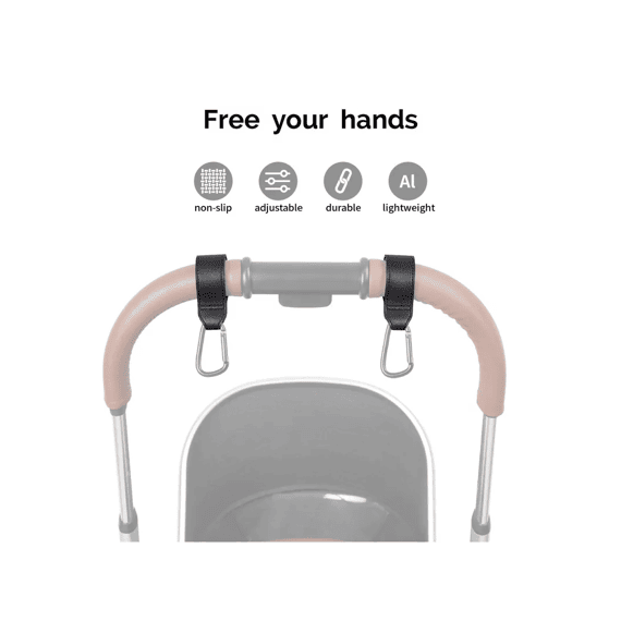 Mamelou Microvezel Leren Haak 2 Pack