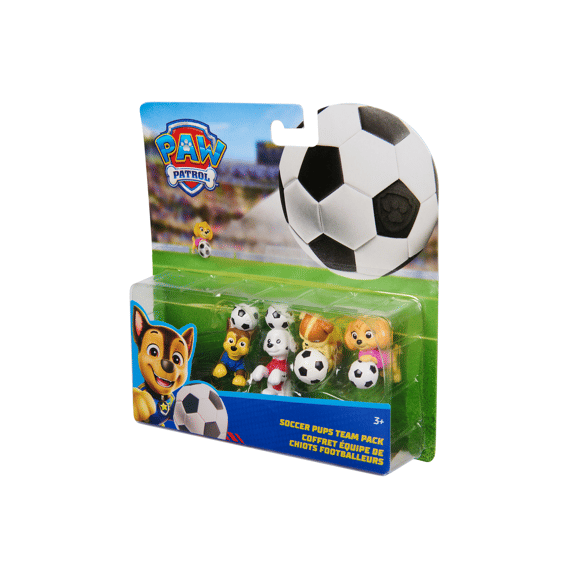 Paw Patrol Pup Squad Football Pups 4-pack