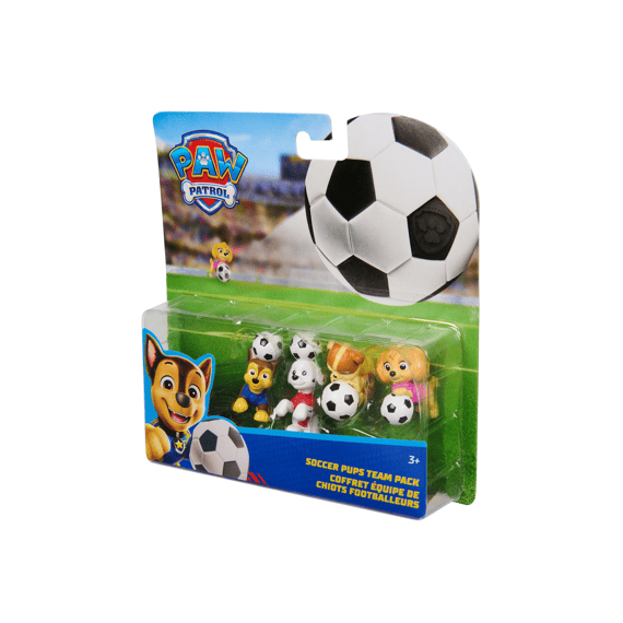 Paw Patrol Pup Squad Football Pups 4-pack
