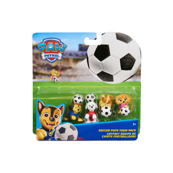 Paw Patrol Pup Squad Football Pups 4-pack