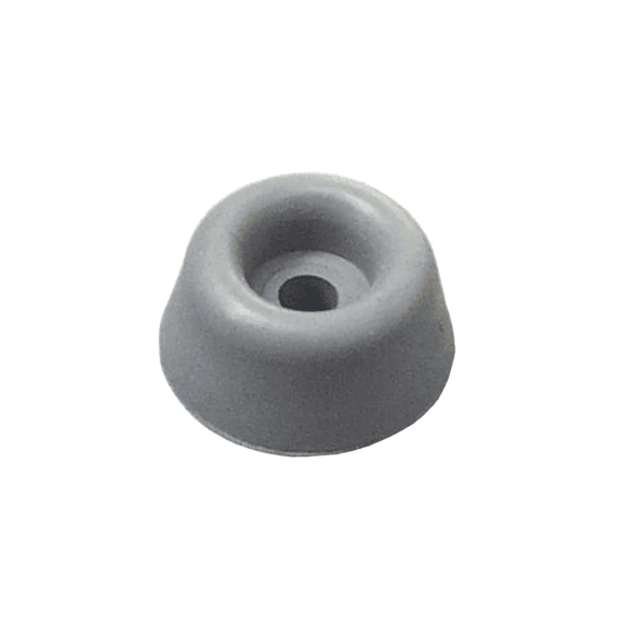Buffers Rubber 19x9 Mm Per 4 Grijs
