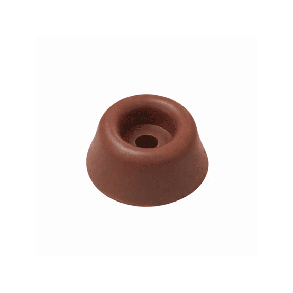 Buffers Rubber 19x9 Mm Per 4  Bruin