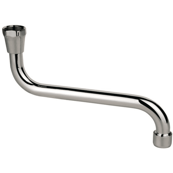 S-buisuitloop 3/4 X 200 Mm Met Straalregelaar Vlakke Dichting