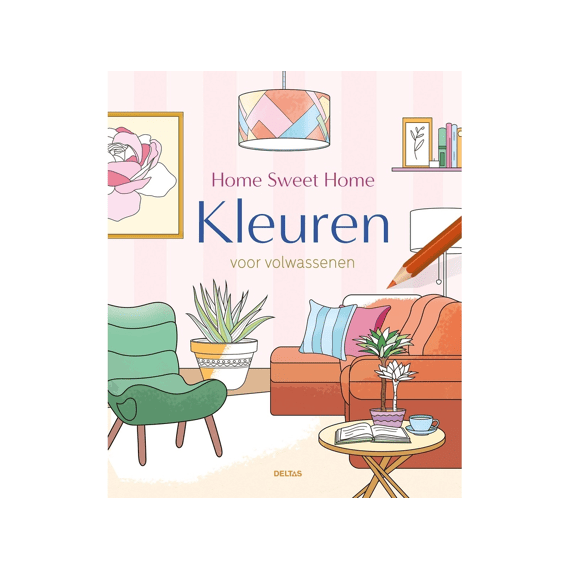 Kleuren Voor Volwassenen Home Sweet Home