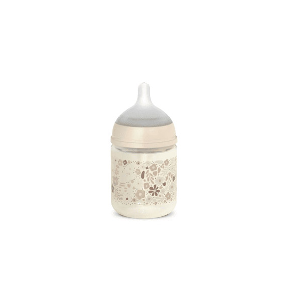 Suavinex Wonderland Glazen Fles 120ml Zuigspeen SXpro S Liberty Beige