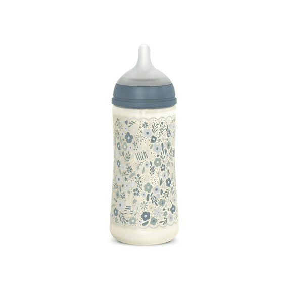 Suavinex Wonderland Fles 360ml Zuigspeen SXpro L Liberty Blauw