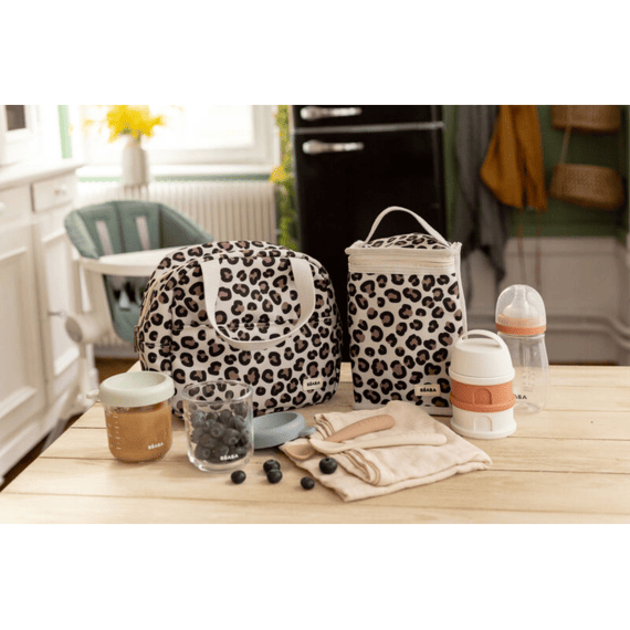 Beaba Isothermische Maaltijdtas Leopard Clay