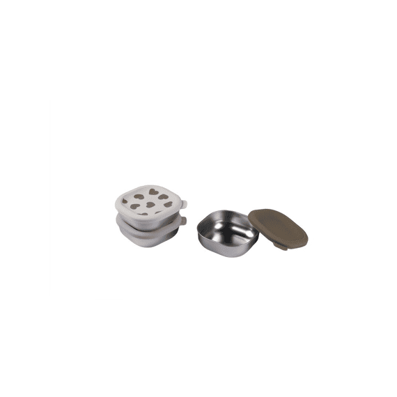 Beaba Rvs Snack Doosjes Multi-use X3 - Biglove