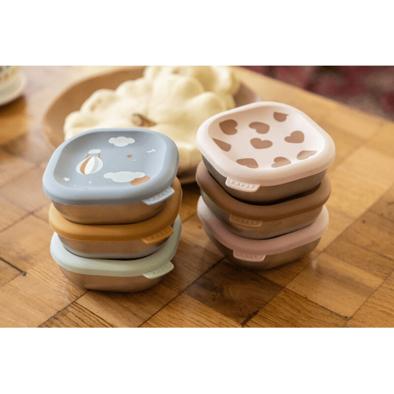 Beaba Rvs Snack Doosjes Multi-use X3 - Biglove
