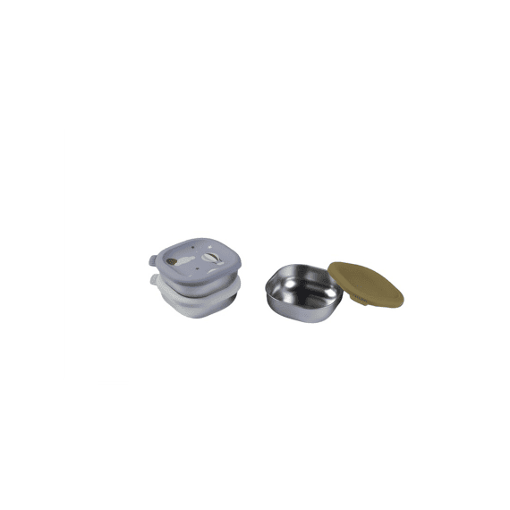 Beaba Rvs Snack Doosjes Multi-use X3 - Adventure