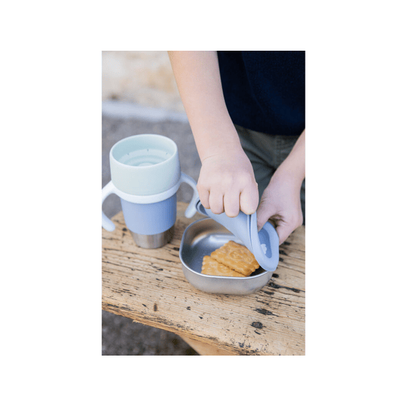 Beaba Rvs Snack Doosjes Multi-use X3 - Adventure